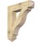 Ekena Millwork Funston Arts & Crafts Rough Sawn Bracket, Douglas Fir, 6"W x 30"D x 34"H BKT06X30X34FST03RDF - alternate 1